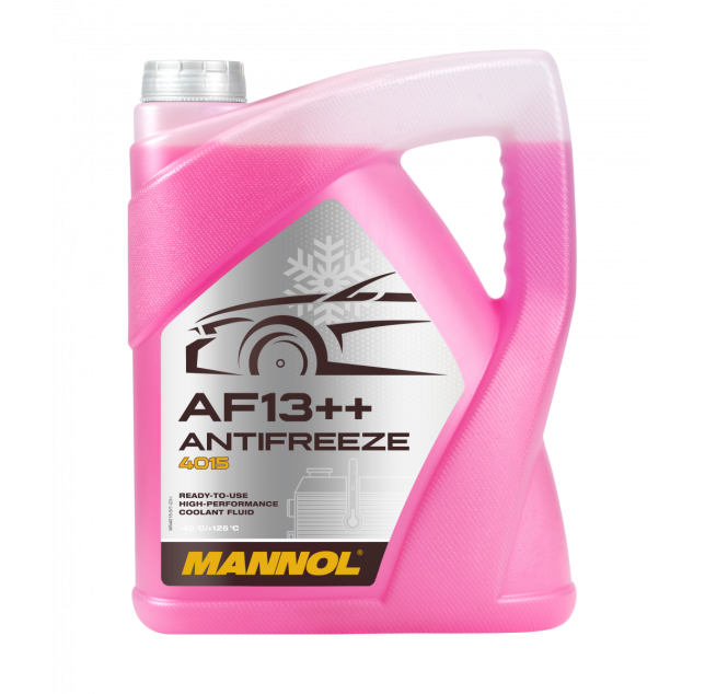 MANNOL Antifreeze AF13++ (-40 °C) HIGH-PERFORMANCE 4015 5L