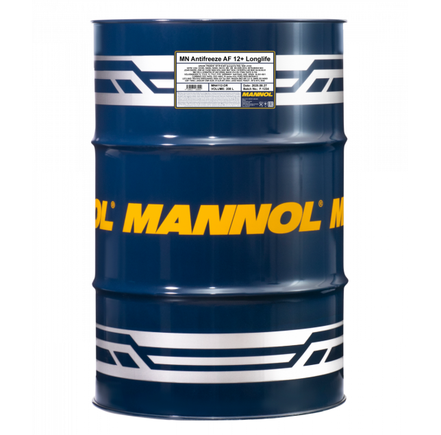 MANNOL Antifreeze AF12+ Longlife 4112 208L