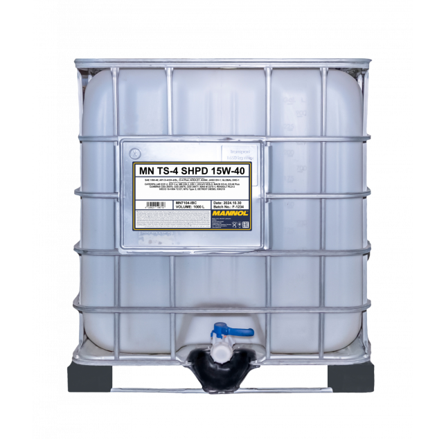 MANNOL TS-4 SHPD 15W-40 7104 1000L