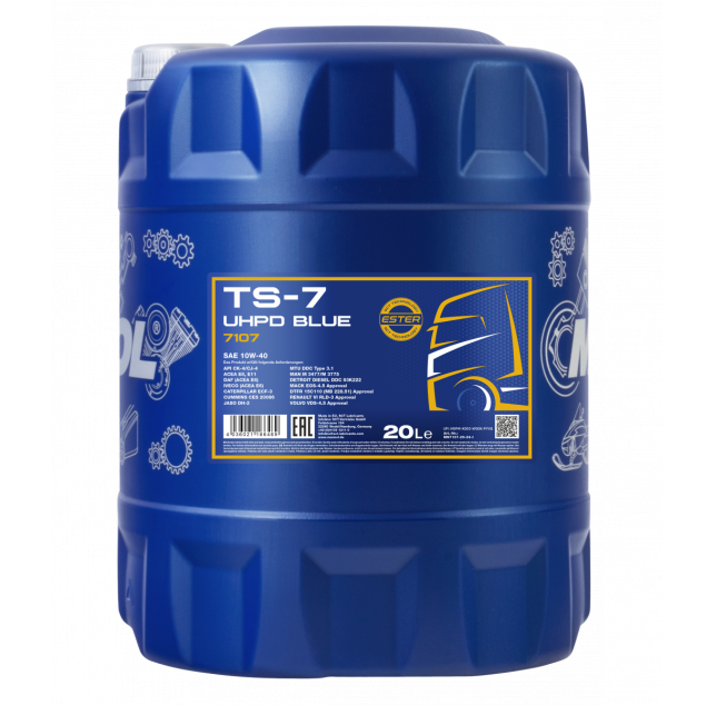 MANNOL TS-7 UHPD 10W-40 Blue 7107-20L