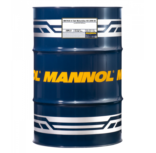 MANNOL 4-Takt Motorbike HD 20W-50 7830-208L