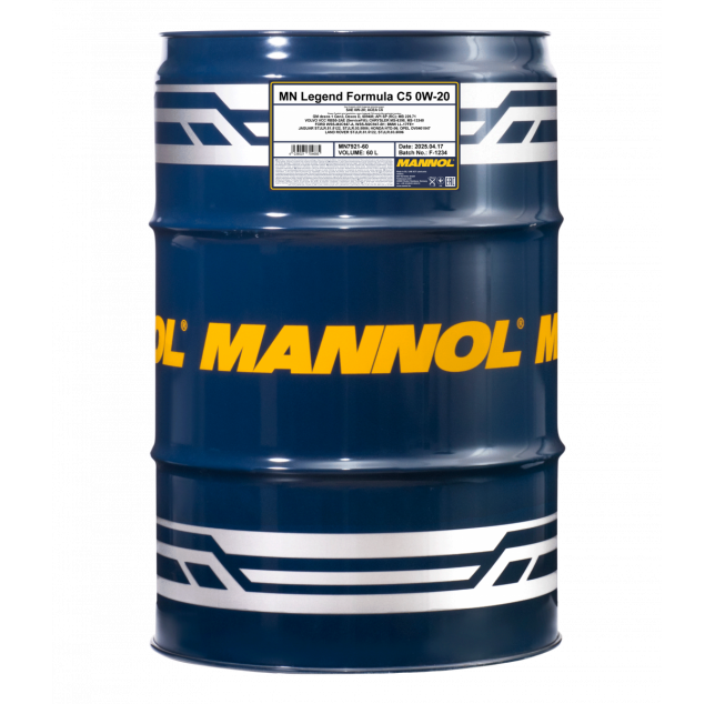 MANNOL Legend Formula C5 0W-20 7921-60L