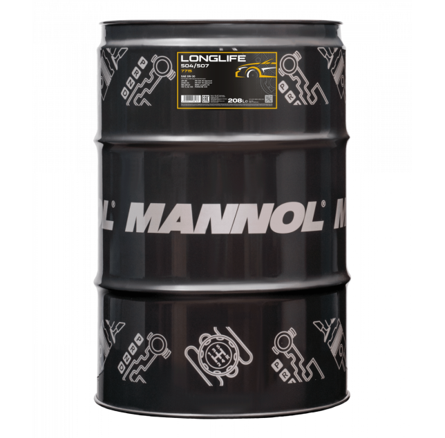 MANNOL Longlife 504/507 5W-30 7715 208L