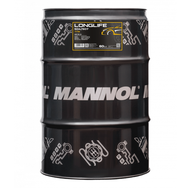 MANNOL Longlife 504/507 5W-30 7715 60L